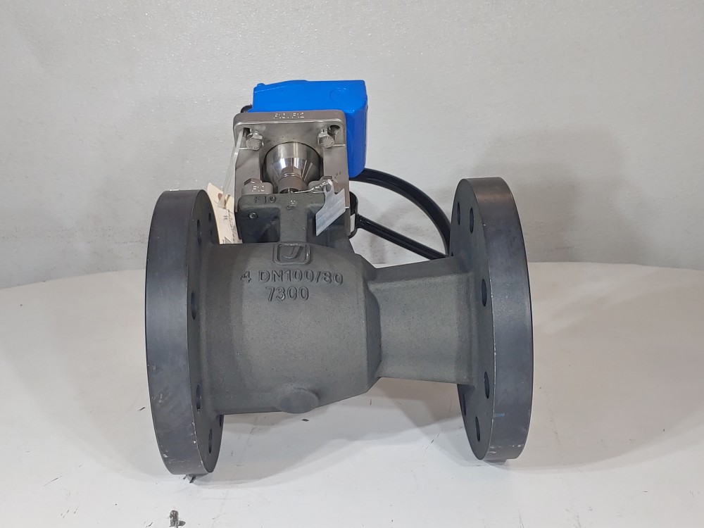 Jamesbury 4" 300 RF Chlorine Neles Rotork Type AB215 N Actuated Ball Valve 
