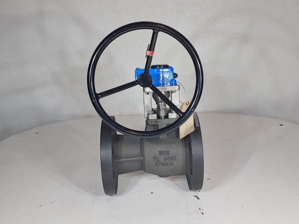 Jamesbury 4" 300 RF Chlorine Neles Rotork Type AB215 N Actuated Ball Valve 