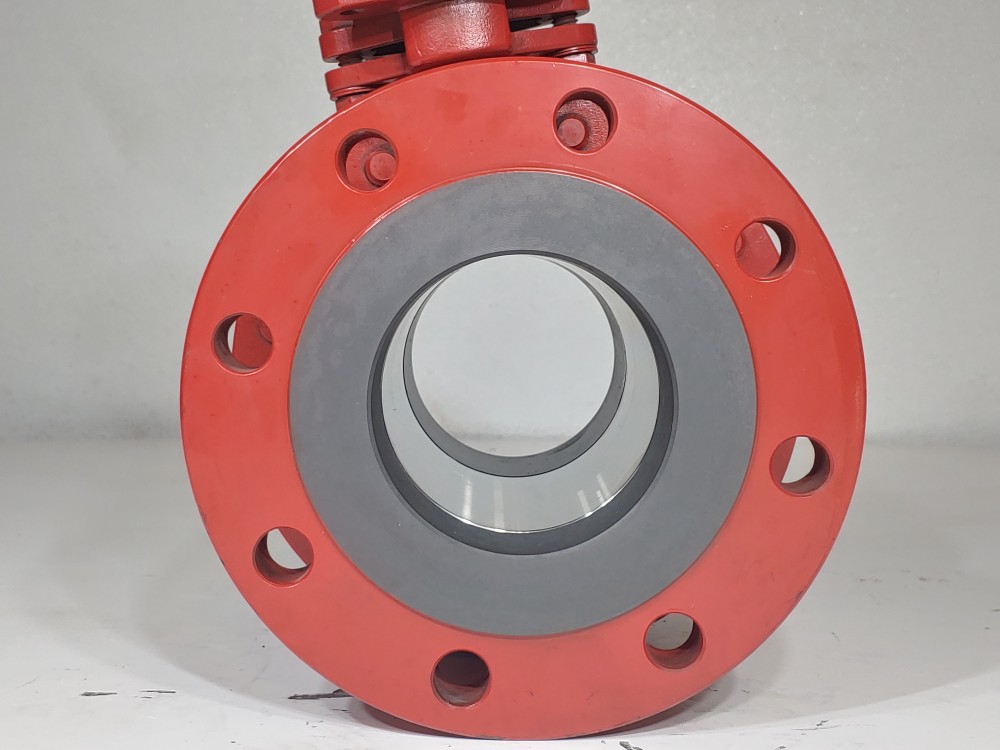 Keckley 4" 150# RR 2-PC Flanged Ball Valve Figure#: BVF2RF2FCSRGSL-400
