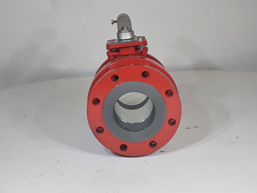 Keckley 4" 150# RR 2-PC Flanged Ball Valve Figure#: BVF2RF2FCSRGSL-400