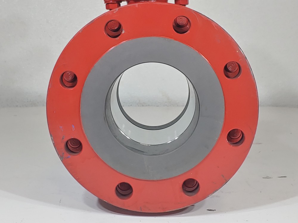 Keckley 4" 150# RR 2-PC Flanged Ball Valve Figure#: BVF2RF2FCSRGSL-400