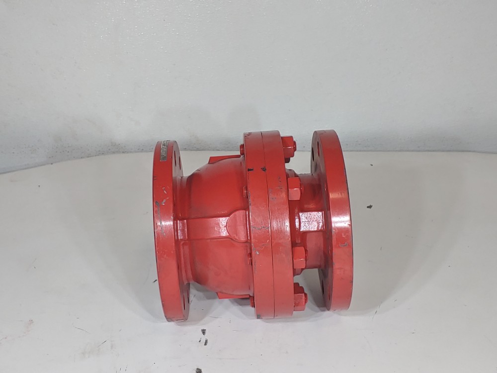 Keckley 4" 150# RR 2-PC Flanged Ball Valve Figure#: BVF2RF2FCSRGSL-400