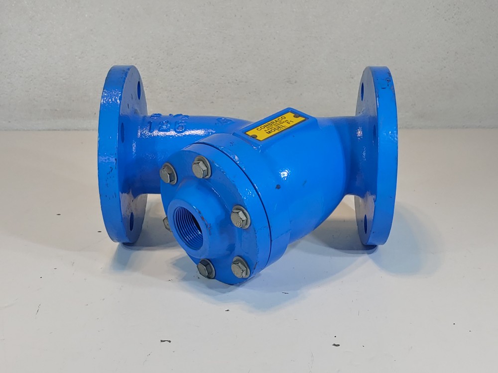 Conbraco Model F1,  2-1/2" 125# RF CI Flanged Y Strainer