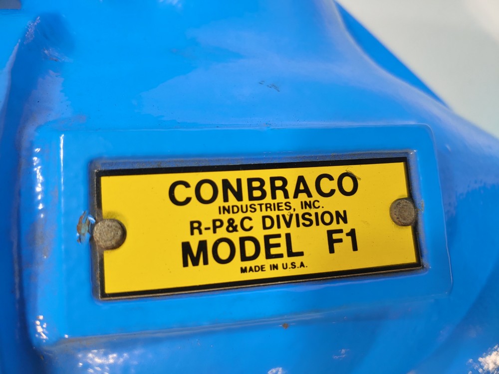 Conbraco Model F1,  2-1/2" 125# RF CI Flanged Y Strainer