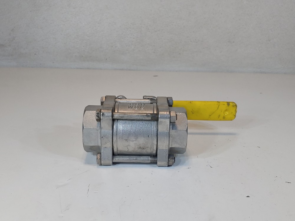 Apollo 1-1/4" 1000 WOG 3-PC Thrd CF8M Ball Valve 
