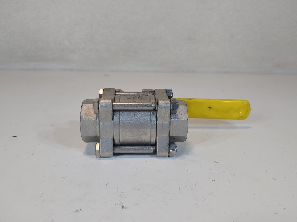 Apollo 3/4" 1000 WOG FP CF8M 3-PC Threaded Ball Valve