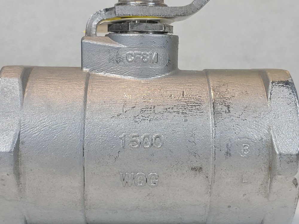 Apollo 2" FNPT 1500 WOG RP CF8M Uni-Ball Valve Figure#: 96-108-01