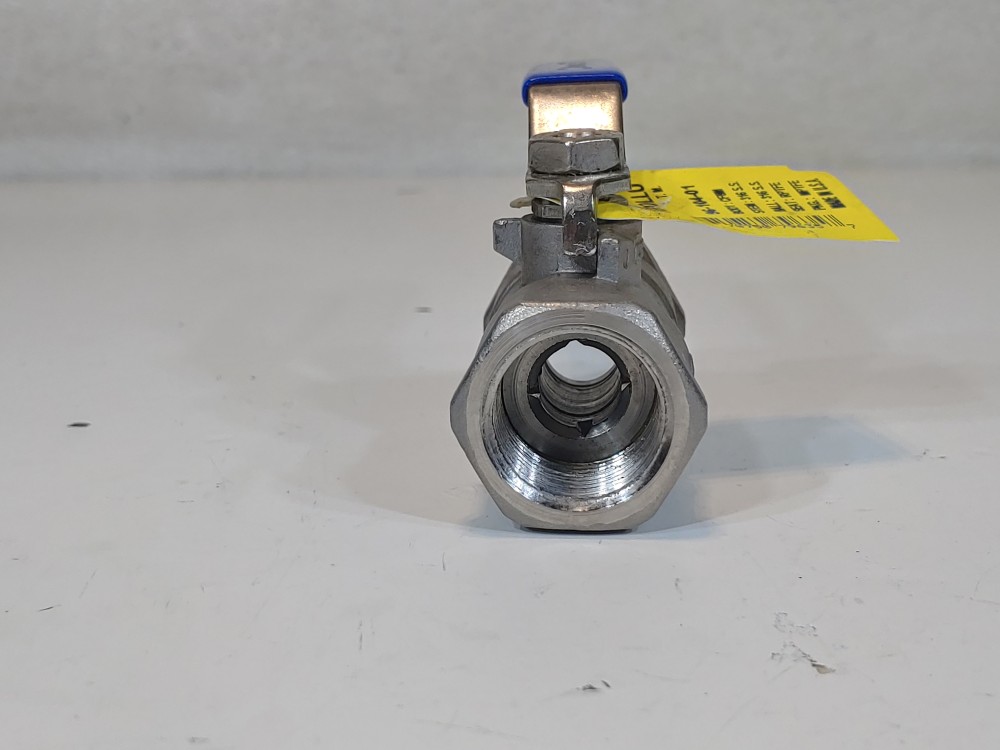 Apollo 3/4" FNPT 2000 WOG RP CF8M Uni-Body Ball Valve Figure#: 96-104-01