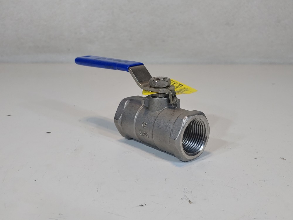 Apollo 3/4" FNPT 2000 WOG RP CF8M Uni-Body Ball Valve Figure#: 96-104-01