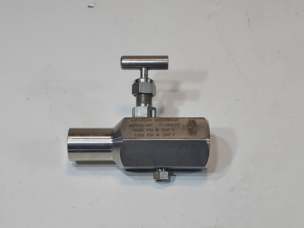 Anderson Greenwood 1/2" 6000 PSI Model# M9VES-44C Block & Bleed Valve