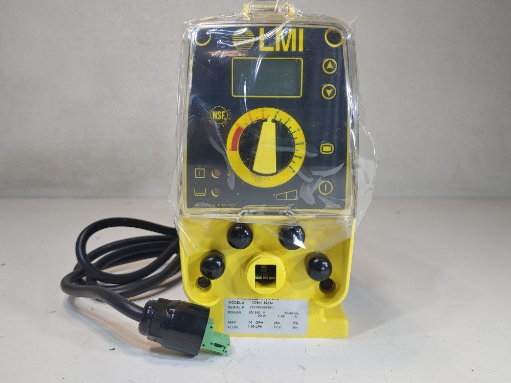 LMI Milton Roy Chemical Metering Pump AD941-823SI
