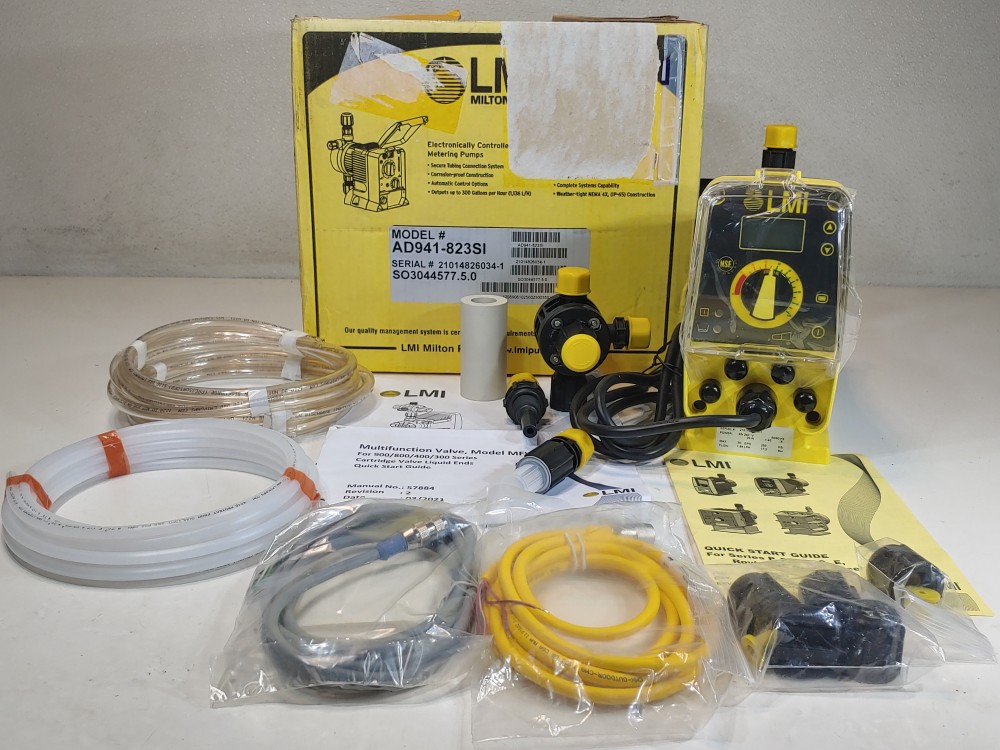 LMI Milton Roy Chemical Metering Pump AD941-823SI