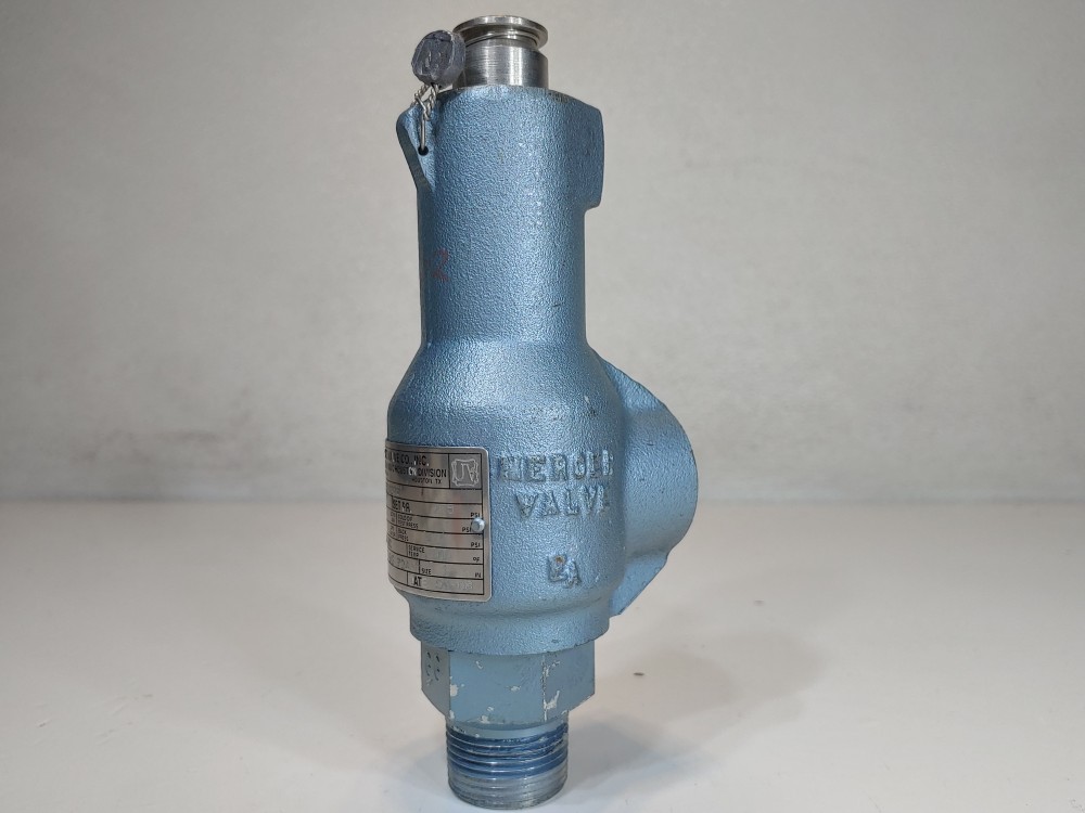 Mercer  1"MNPT X 1" FNPT 275 Set Pressure  Safety Relief Valve PN: 91-17D51V09E1