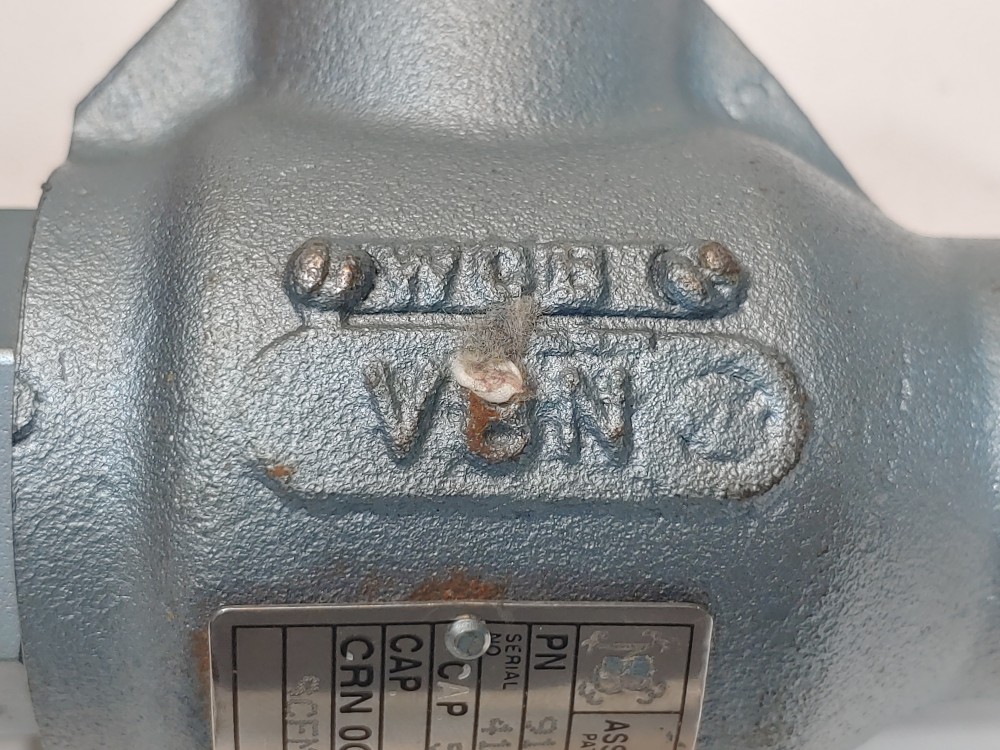 Mercer  1"MNPT X 1" FNPT 275 Set Pressure  Safety Relief Valve PN: 91-17D51V09E1