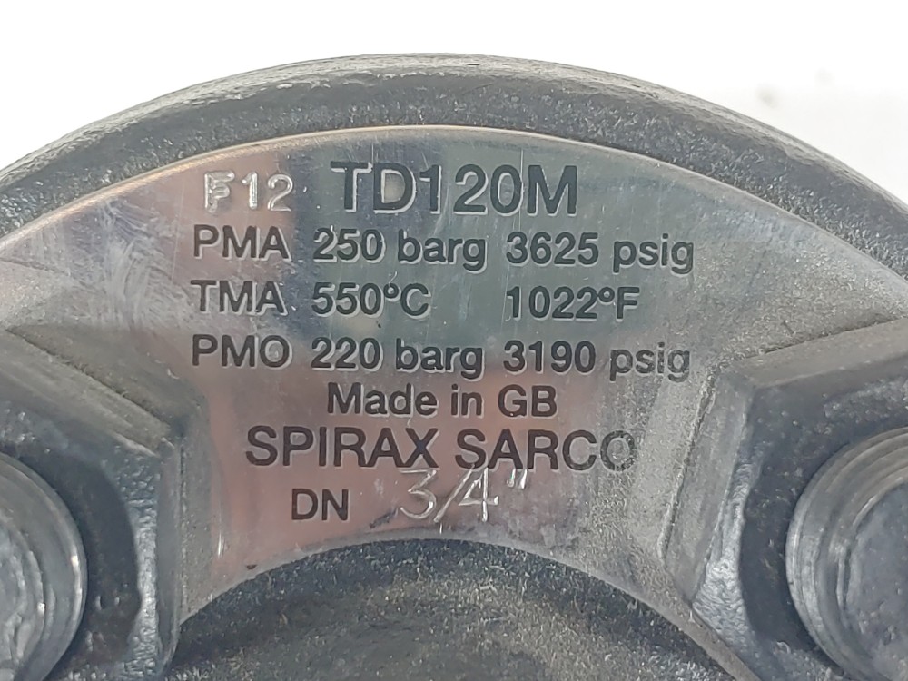Spirax Sarco 3/4" F12 TD120M SW Thermodynamic Steam Trap 