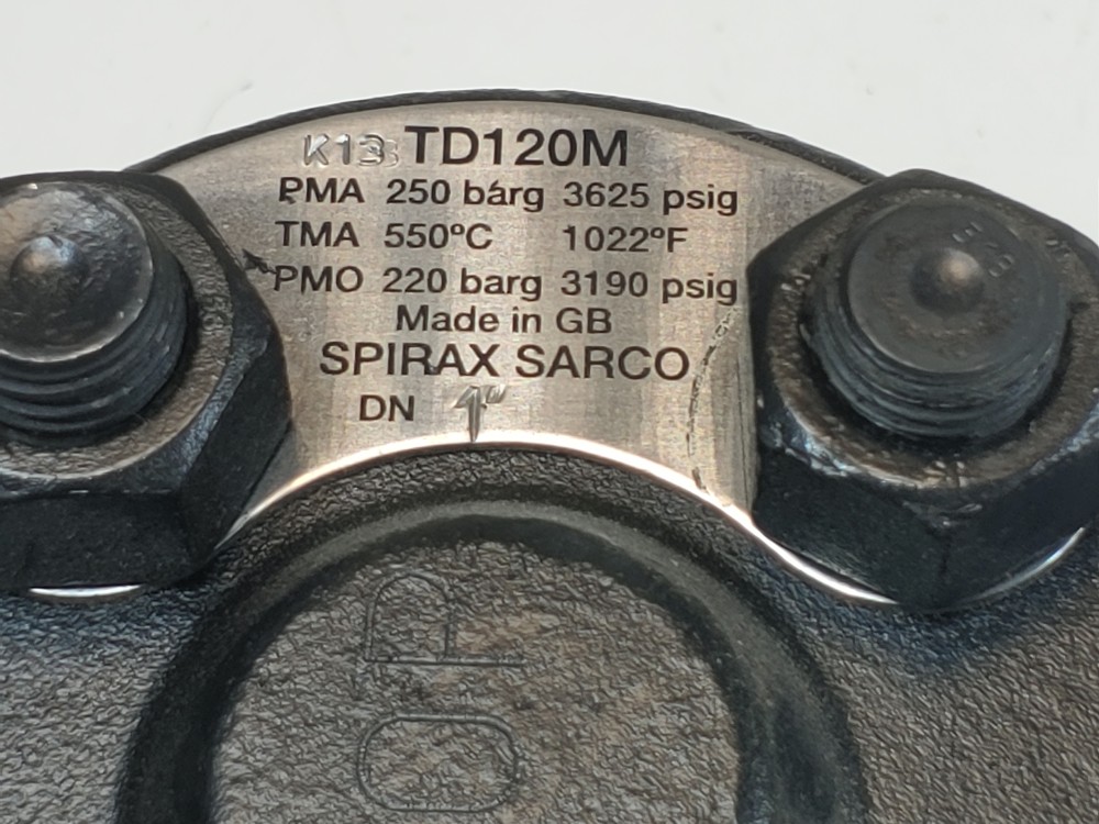 Spirax Sarco 1" F13 / TD120M SW Thermodynamic Steam Trap 