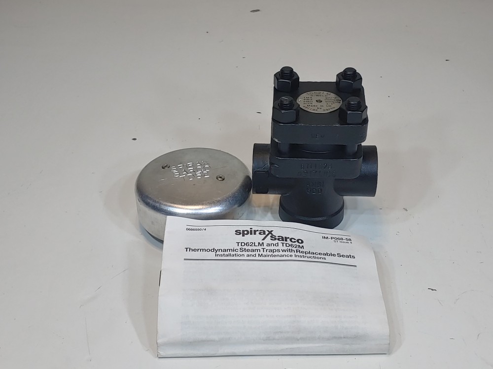 Spirax Sarco 3/4" SW Thermodynamic Steam Trap TD62LM