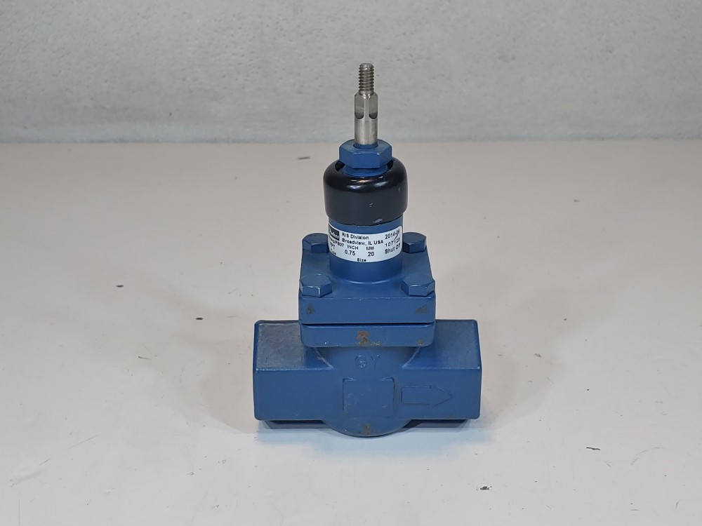 Parker Type FPT 3/4" Shut Off Valve 107128