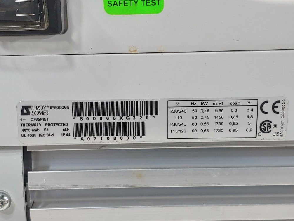 Edwards RV12 Rotary Vane Vacuum Pump 