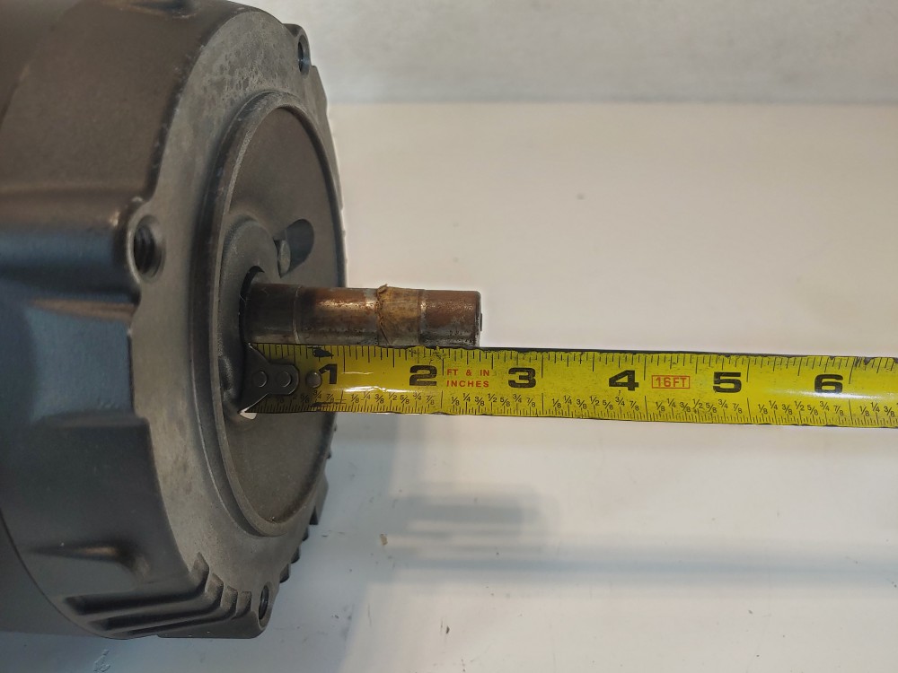 WEG .5HP 3500RPM Electric Motor Model .5036ES3E56CFL-S