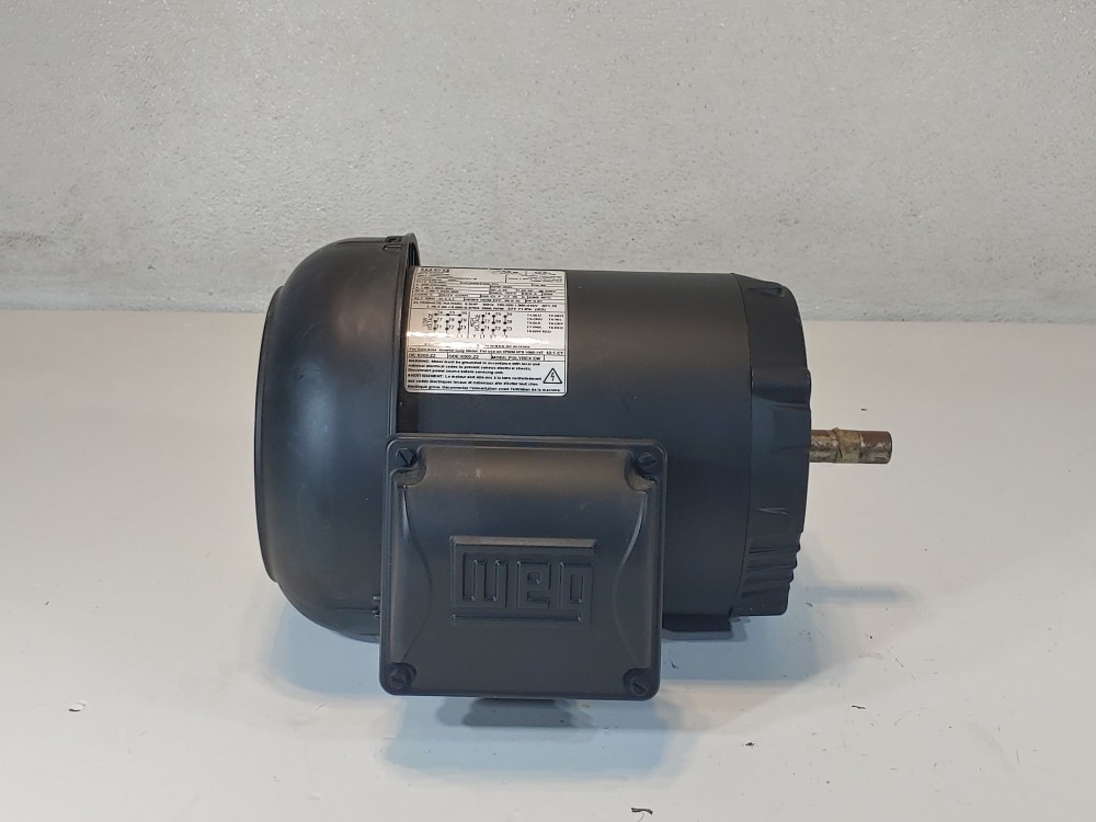 WEG .5HP 3500RPM Electric Motor Model .5036ES3E56CFL-S