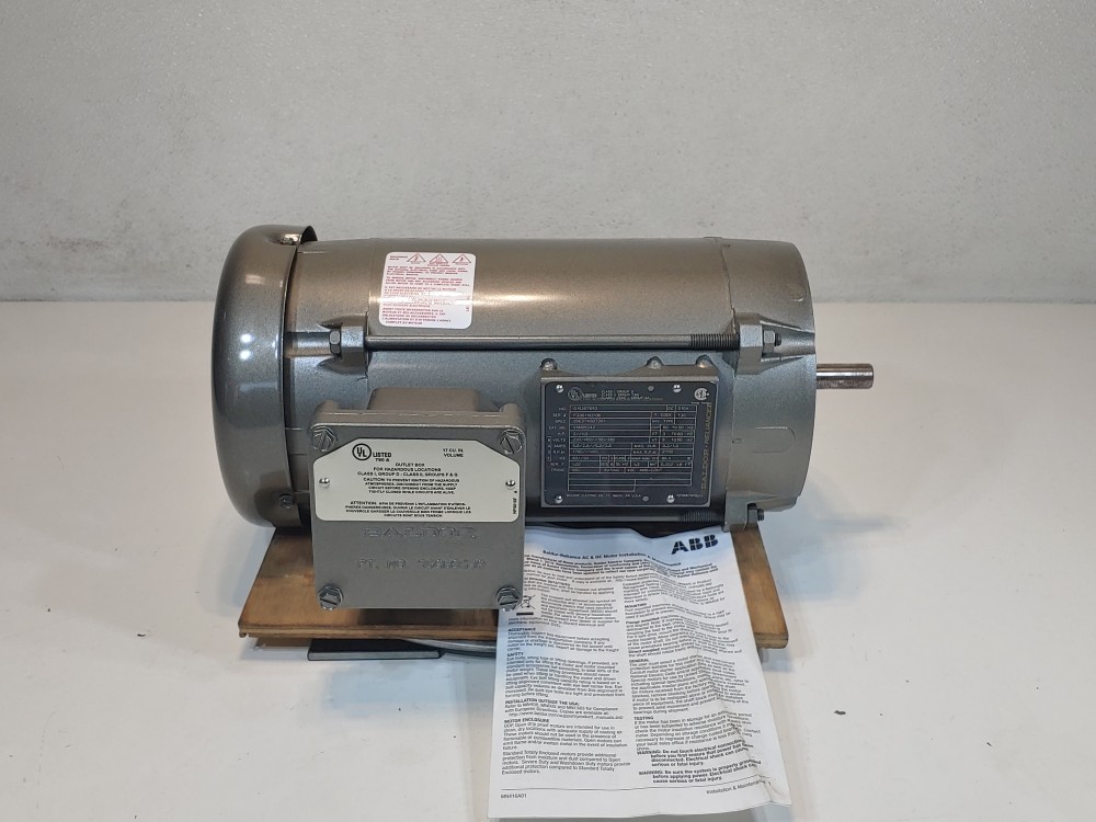 Baldor Reliance 2//1.5HP 1760/1465 RPM Electric Motor VXM05242