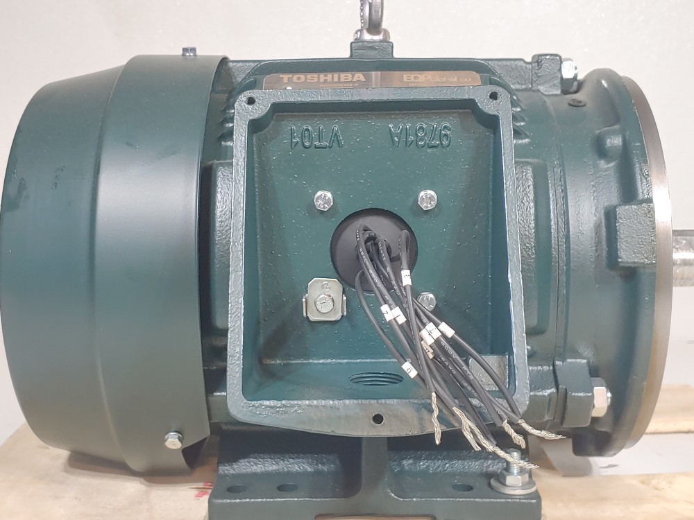 Toshiba 2HP RPM: 1170 / 960 Electric Motor 0026SDSR42A-P