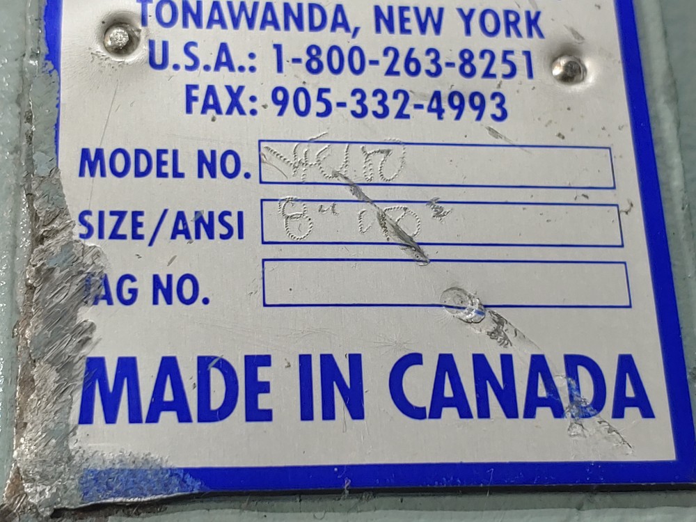 Sure Flow 8" 150# WCB Flanged Y-Strainer  YFC150