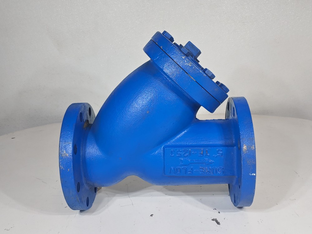 Sure Flow 5" 125# SWP C1-A126 Flanged Wye Y-Strainer YF-125J