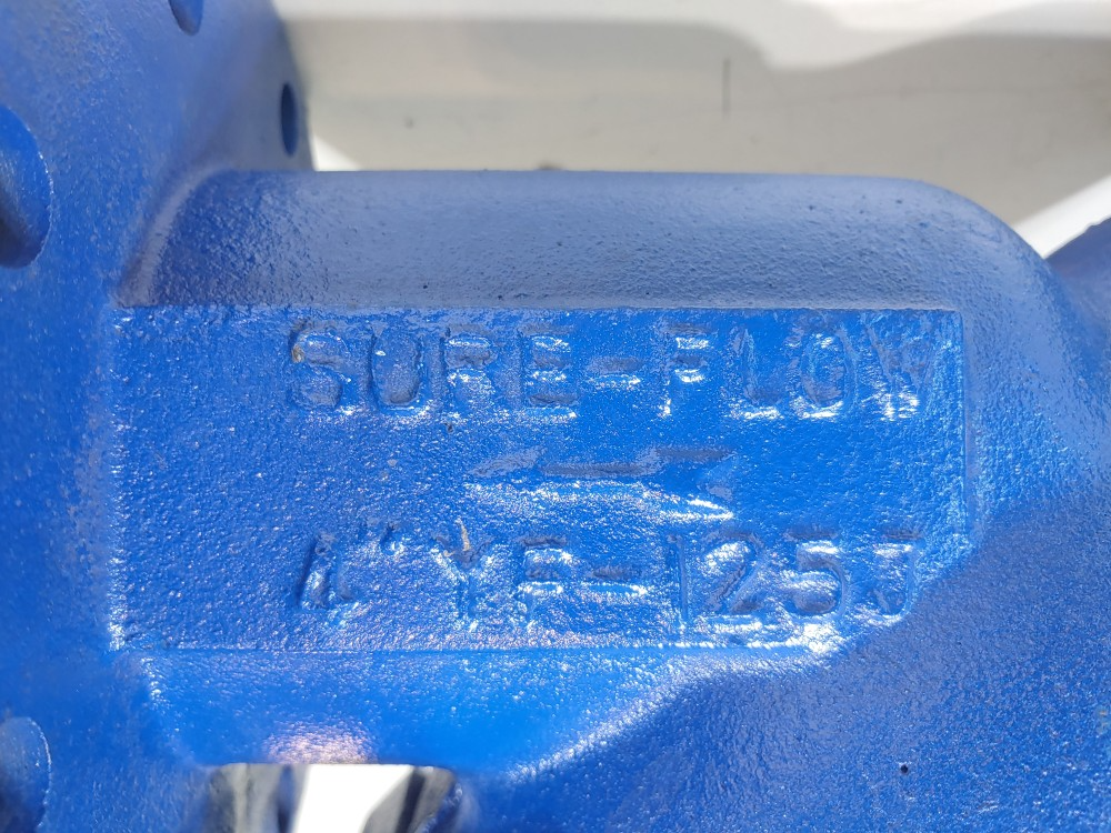 Sure Flow 4" 125# SWP C1-A126 Flanged Wye Y-Strainer YF-125J