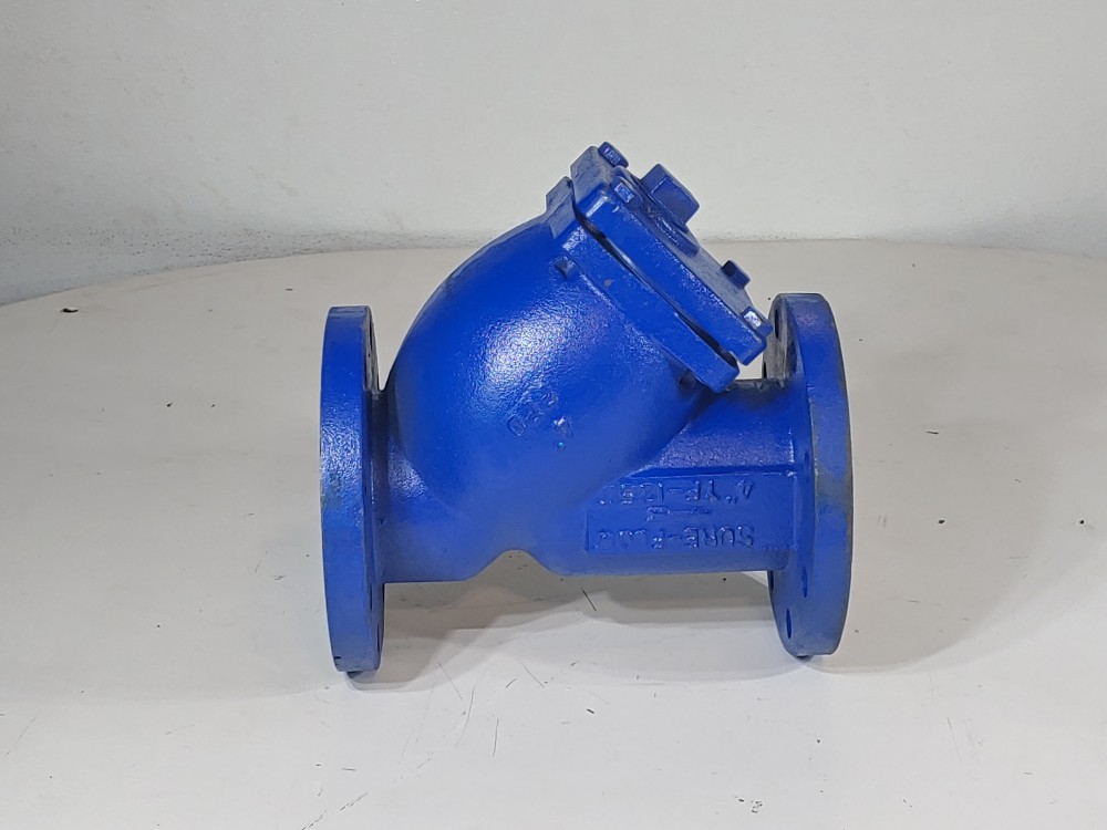 Sure Flow 4" 125# SWP C1-A126 Flanged Wye Y-Strainer YF-125J