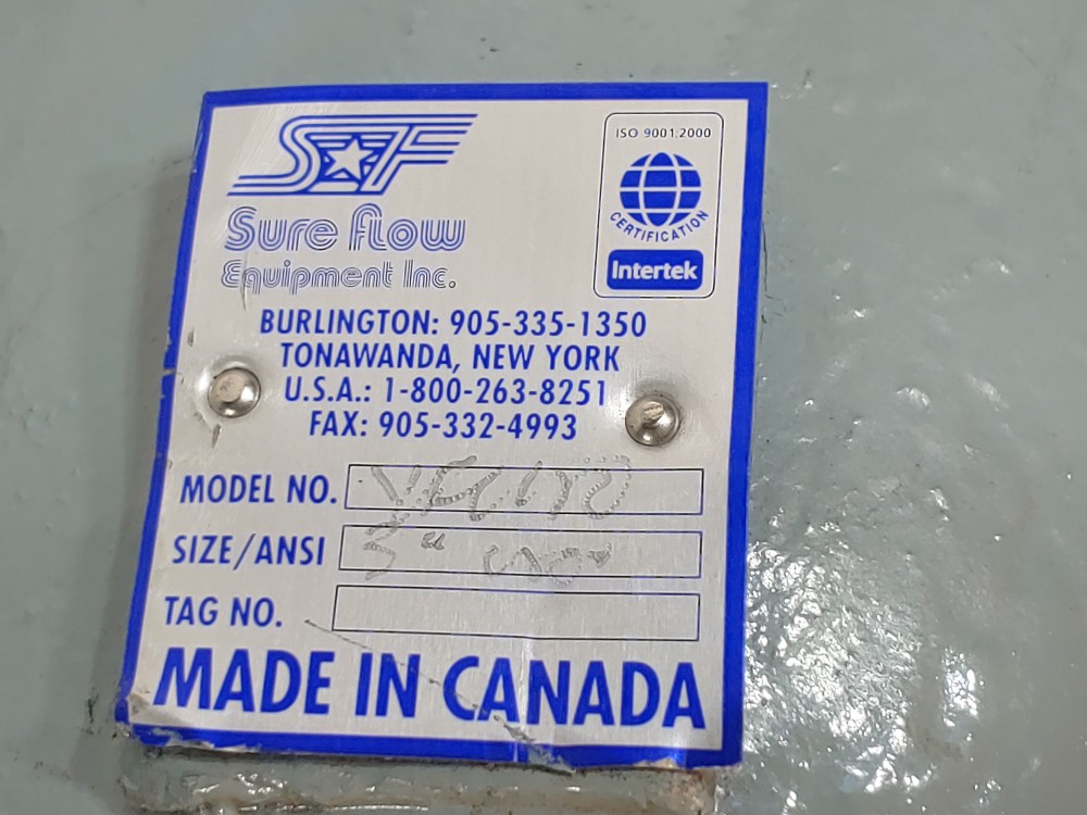 Sure Flow 3" 300# WCB Flanged Wye Y-Strainer YFC-150