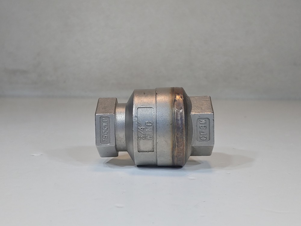 Watson McDaniel WSSCV-13 316SS Check Valve 3/4" NPT 