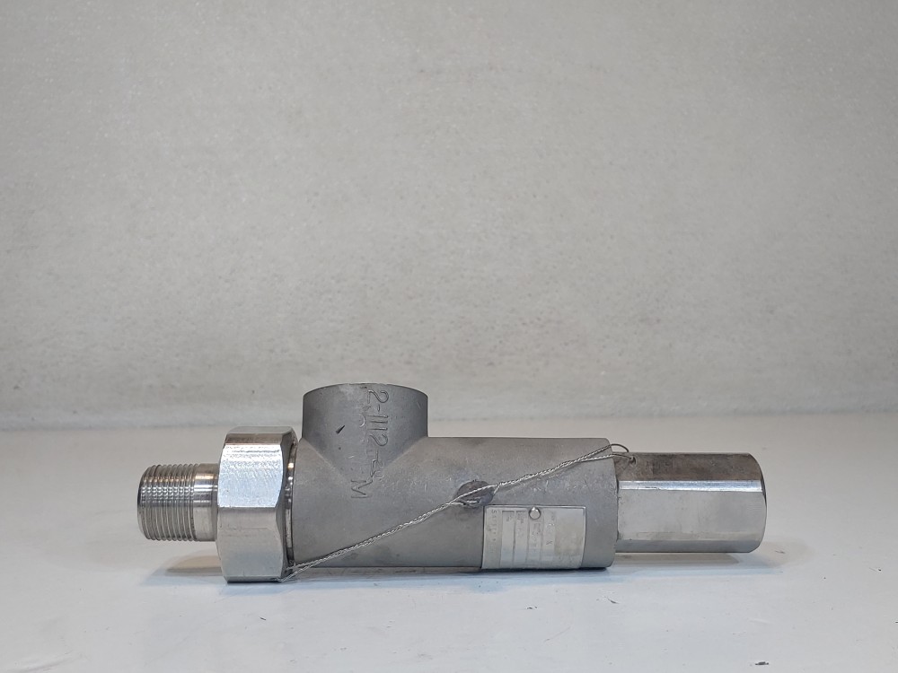 Fluid Mechanics 3/4" X 1" Pressure Valve 30PSIG