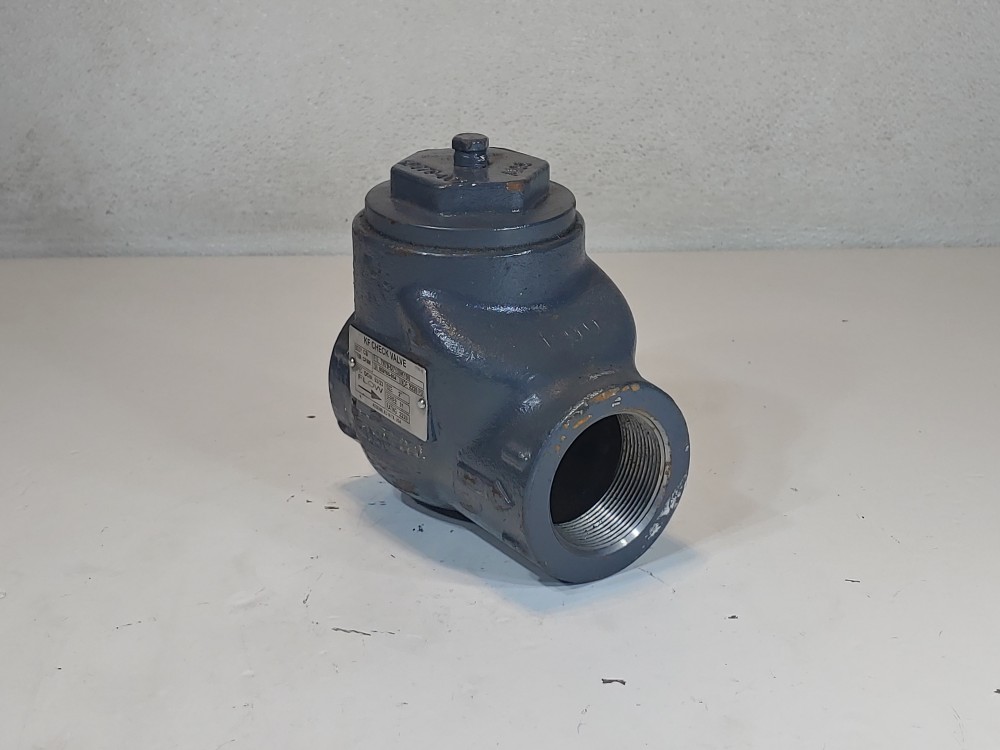 KF Valve 2" CF8M 2220 PSI Check Valve 7879-D7139K196