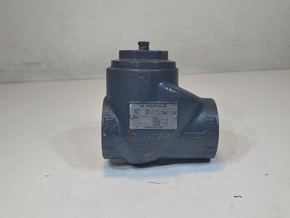 KF Valve 2" CF8M 2220 PSI Check Valve 7879-D7139K196