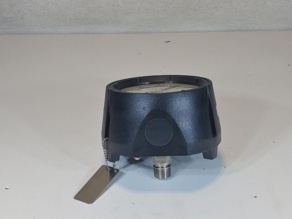 Reotemp 4.5" Dial 0-800 PSI Range Process Gauge , Back 1/2" NPT Mount 