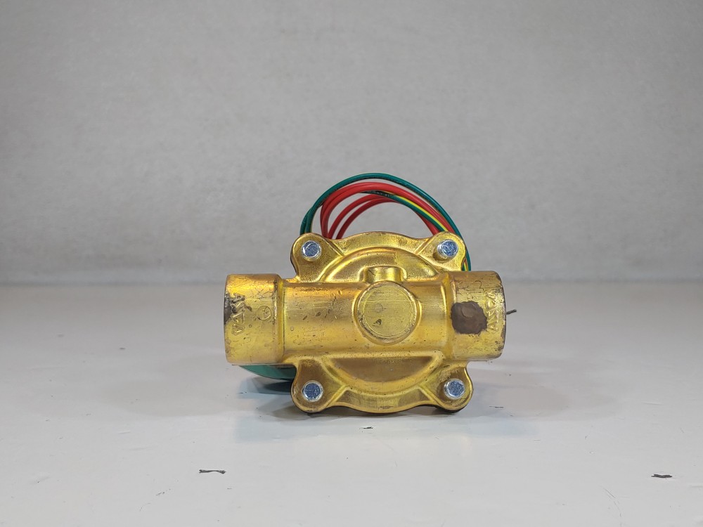 Asco Red-Hat 2-Way, 2-Position 3/4" NPT Solenoid Valve, Cat No. 8210G003