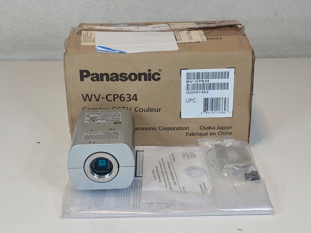 Panasonic SD6 Super Dynamic WV-CP634 Indoor Analog Color CCTV Camera