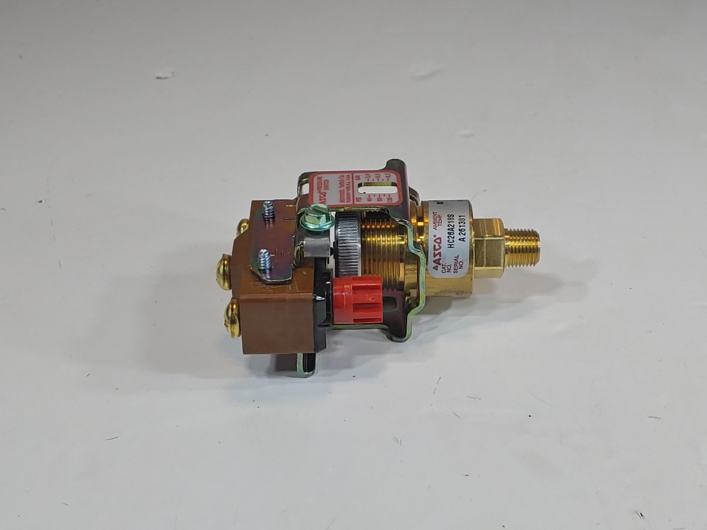 Asco HC26A218S Pressure Switch 125 VAC