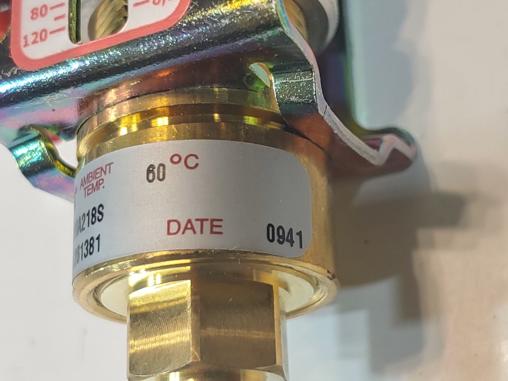 Asco HC26A218S Pressure Switch 125 VAC