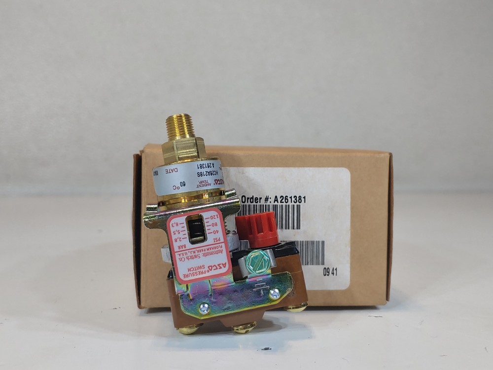 Asco HC26A218S Pressure Switch 125 VAC