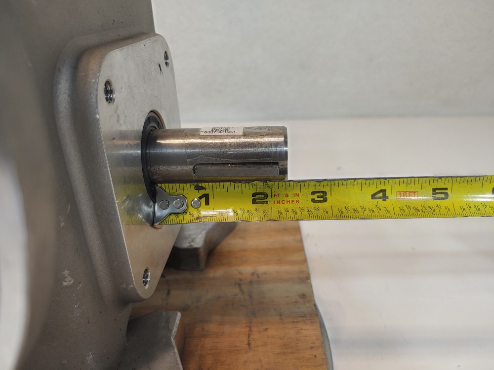 ELECTRA-GEAR EL-TMQ-821-25-R-56 (SP) Ratio: 25:1 Iron Worm Gear 