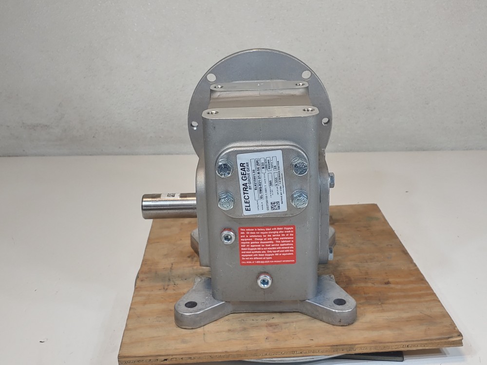 ELECTRA-GEAR EL-TMQ-821-25-R-56 (SP) Ratio: 25:1 Iron Worm Gear 
