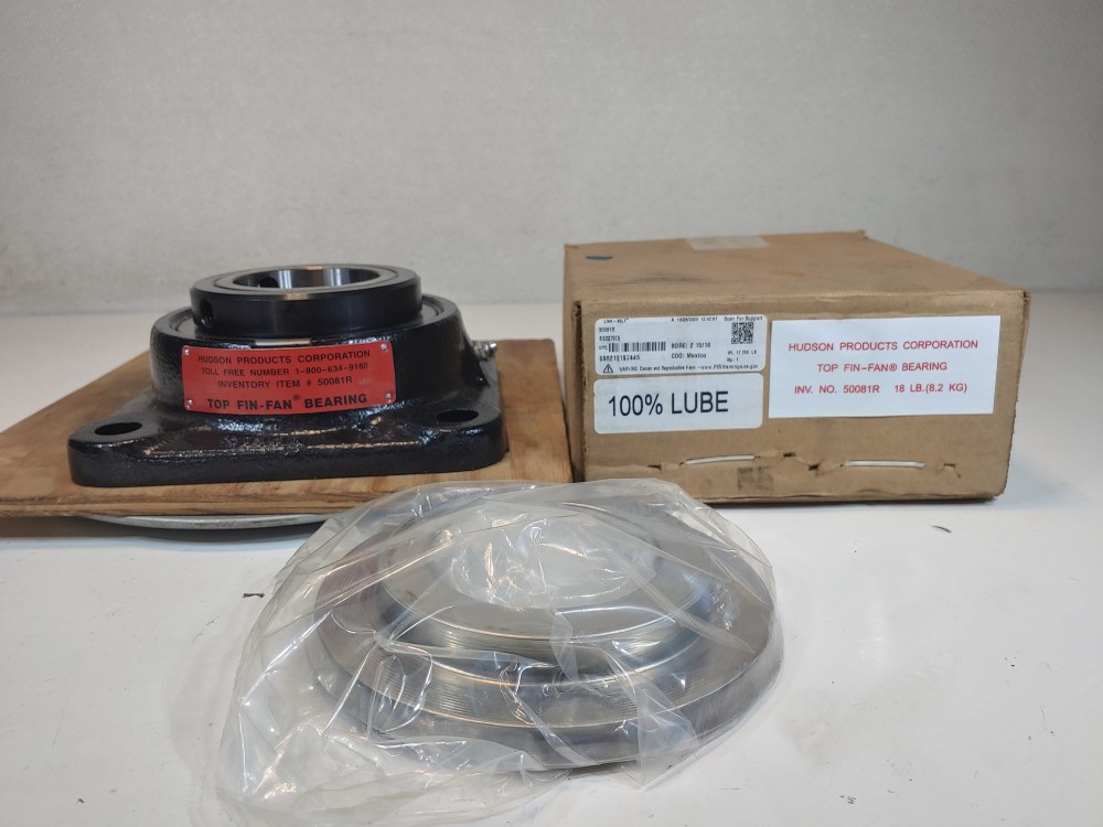 Rexnord Hudson Products 50081R Top Fin-Fan Block Flanged Bearing