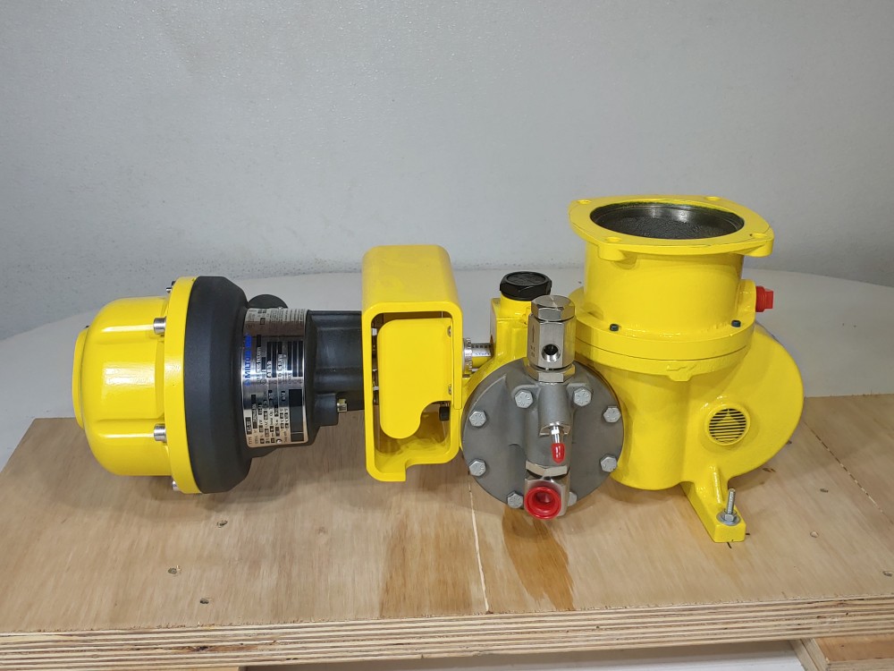 Milton Roy MRA11E155XAPPNENNY Metering Pump w/ Actuator Controller 