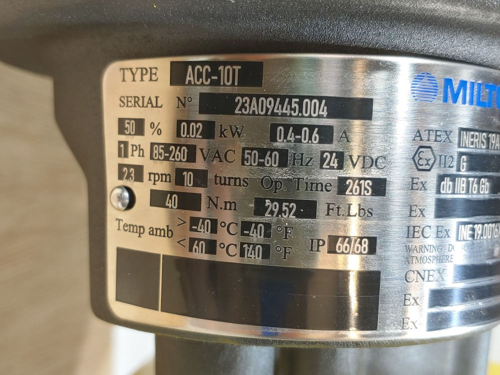 Milton Roy MRA11E155XAPPNENNY Metering Pump w/ Actuator Controller 