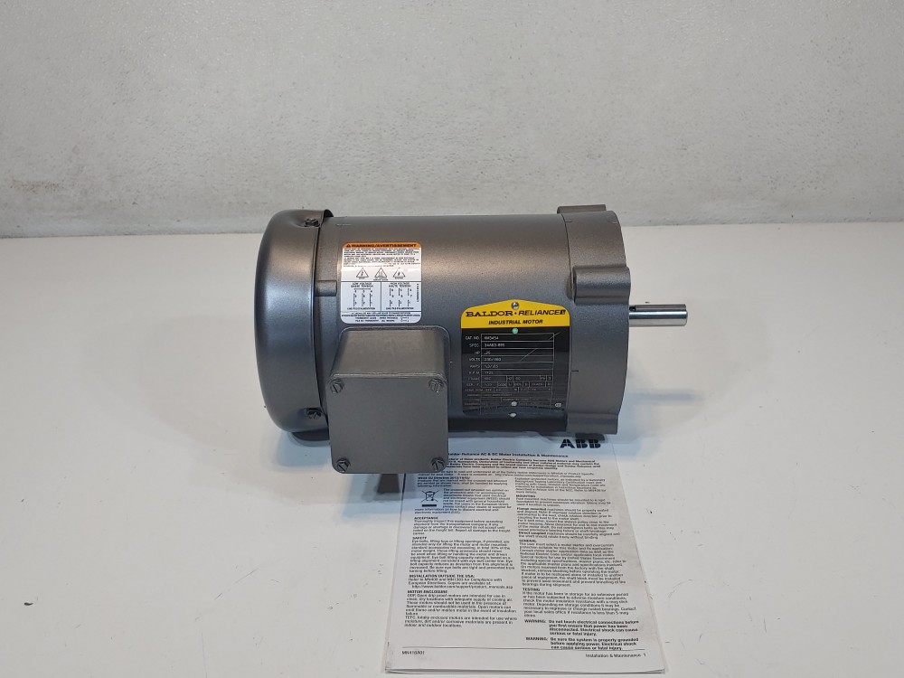 Baldor .25HP 1725 RPM Electric Motor KM3454