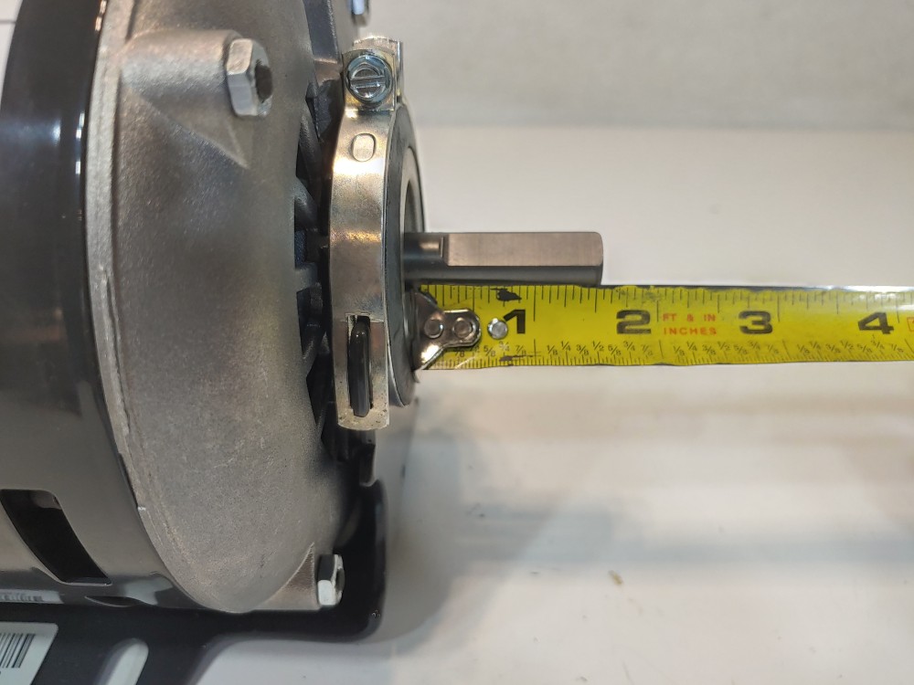 Dayton Belt Drive Fan & Blower Motor HP1/6, RPM 1725, PN: 3K613BG