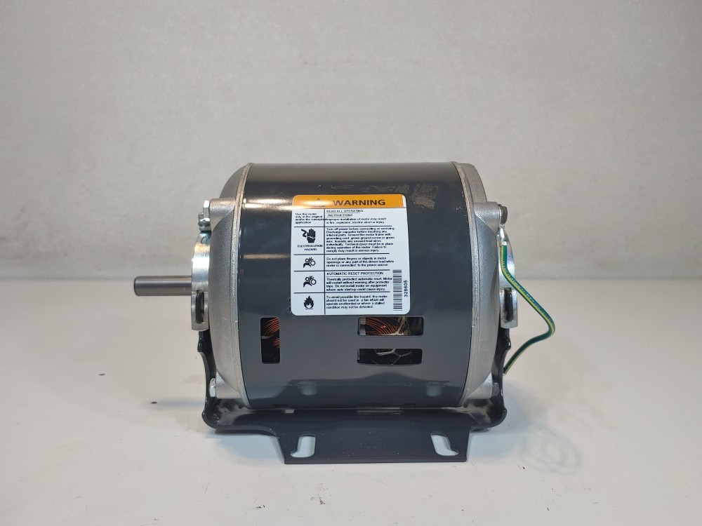 Dayton Belt Drive Fan & Blower Motor HP1/6, RPM 1725, PN: 3K613BG